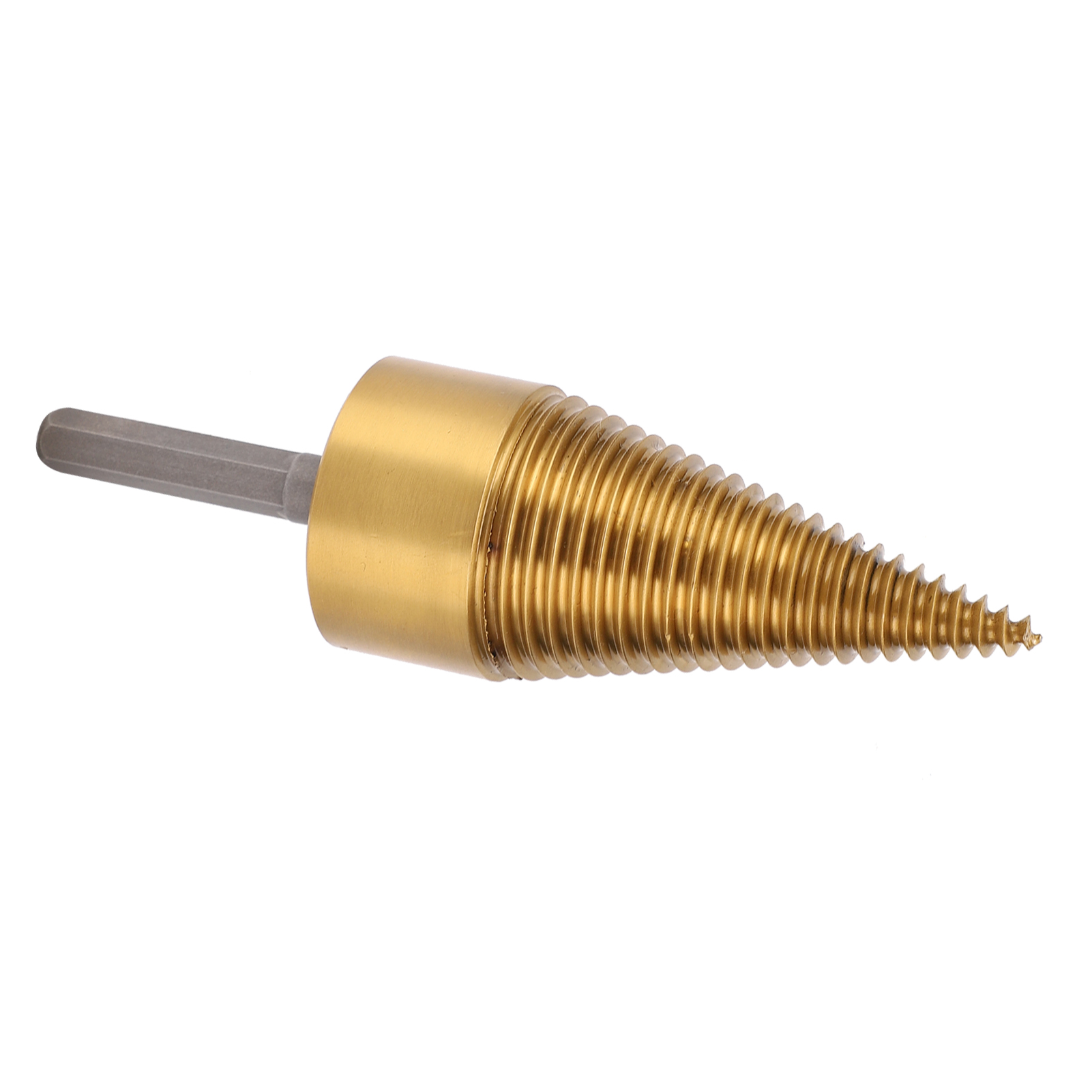 Bohrer-schraubenkegel-brennholz-spezial-sechskantschaft-bit Hand-holzspalter-zubehör 42 Mm