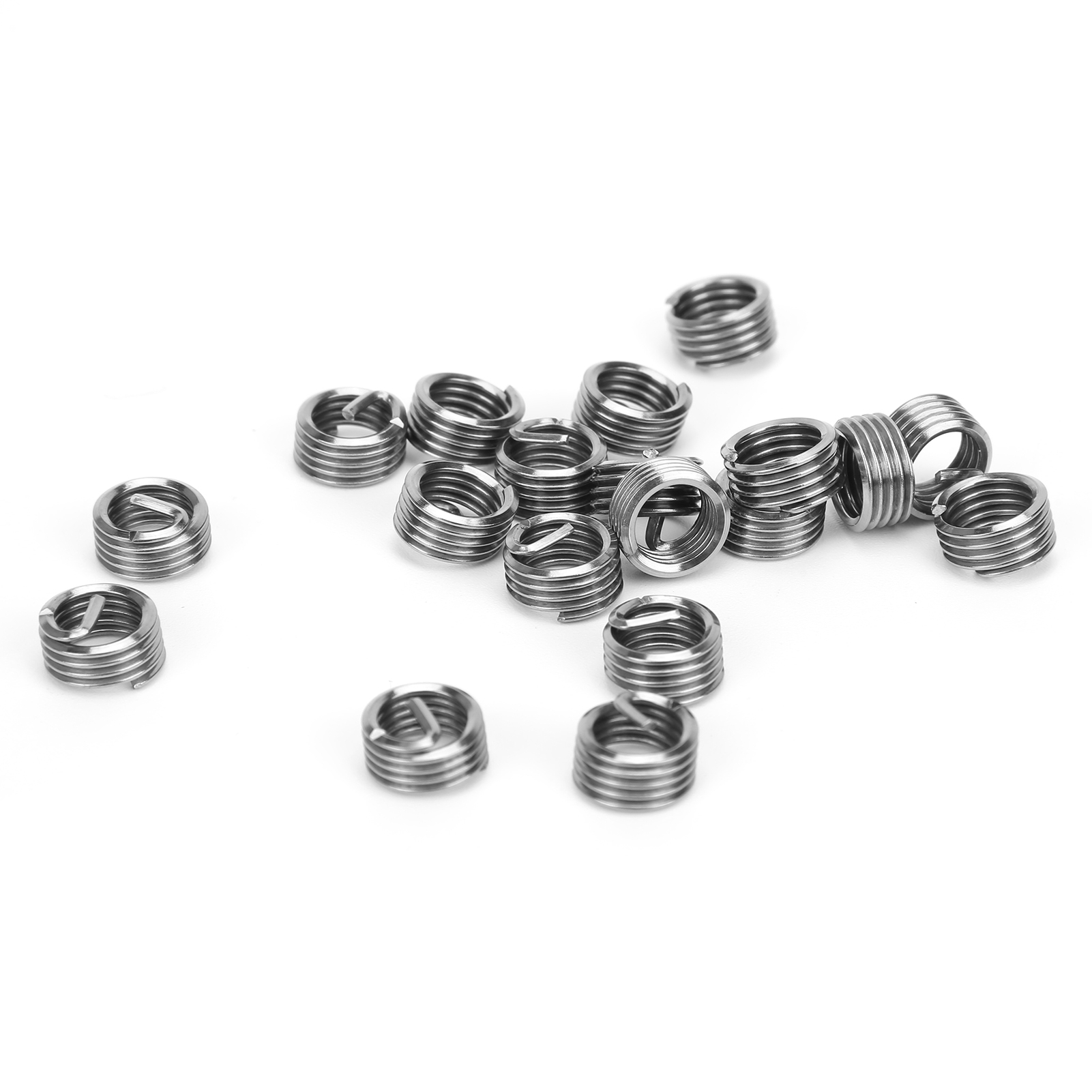 50 Inserts De Réparation De Filetage, Manchons De Protection Pour Fil D'Acier, Accessoires De Quincaillerie M8 X 1,251d