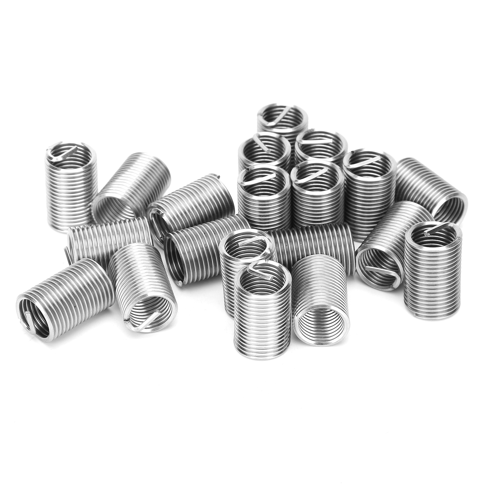 Lot De 20 Douilles De Réparation De Filetage, Inserts Filetés En Acier Inoxydable M12 X 1,52,5d