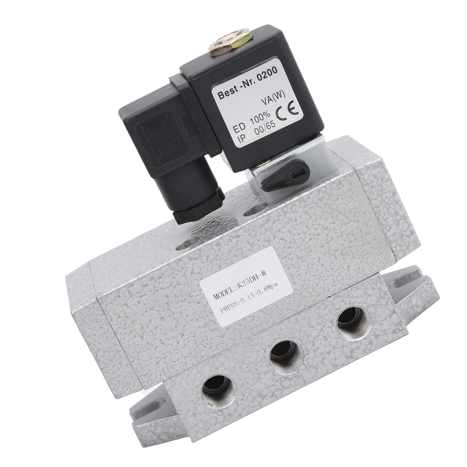 Électrovanne 5 Voies À 2 Positions, Commande Électrique Simple, Fournitures Industrielles K25dh-8ac 110 V