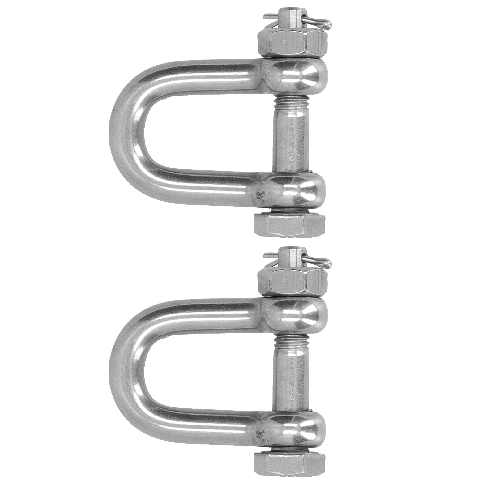 Lot De 2 Goupilles À Vis Pour Ancre En Anneau En D, En Acier Inoxydable 304, Avec Visserie De Sécurité M10
