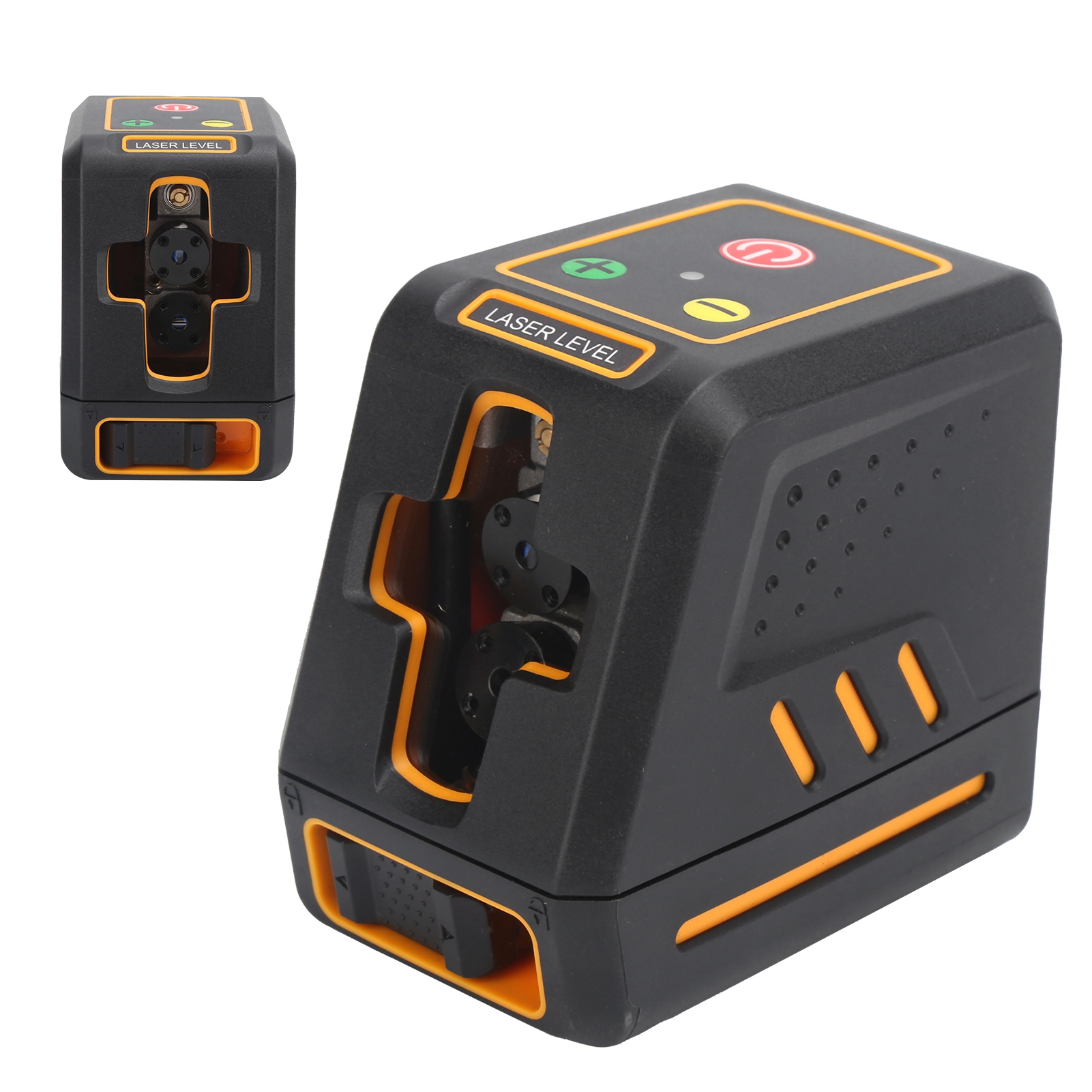 Niveau À Bulle Portable T07 À Faisceau Rouge Ip54, Mini Niveau À Bulle À 2 Lignes Pour La Construction De Murs
