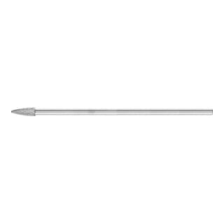 PFERD TOOLS Hartmetall Frässtift Rundbogen RBF Ø 08x20mm Schaft-Ø 6x150mm Z3P universal mittel kreuzverzahnt