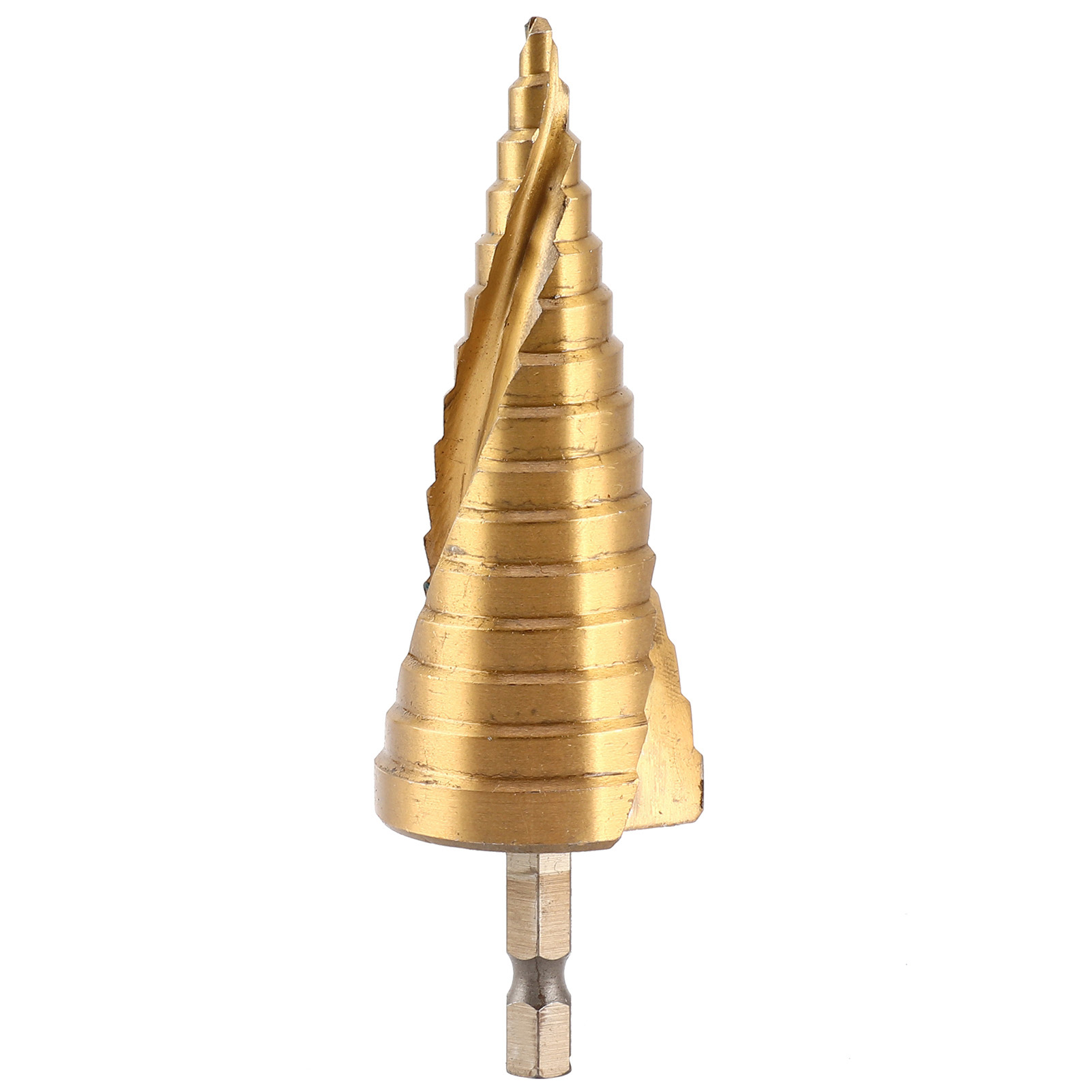 Stufenbohrer Aus Hss-stahl Mit Sechskantgriff Zum Bohren Von Holz (4 Mm Bis 20 Mm)