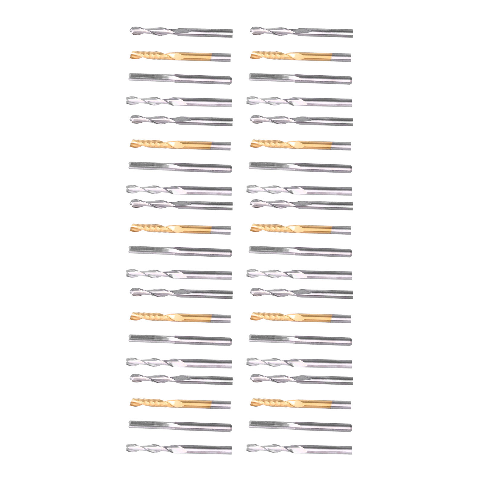 40-teiliges Fräser-set Mit 1/8-zoll-schaft Für Holzbearbeitung, Cnc-fräser, Fräs- Und Schnitzfräser-set Lxd0lx40pcc