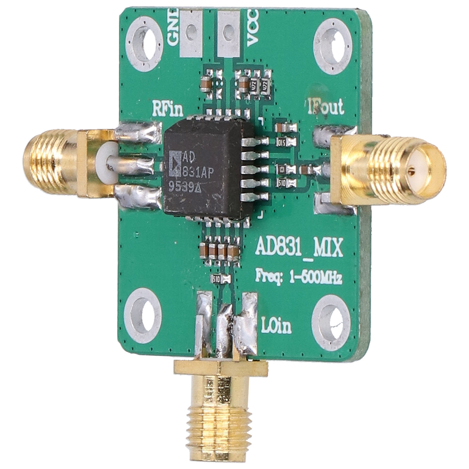 Module Mélangeur Haute Fréquence Rf À Bande Passante, Convertisseur Radio Monopuce 1‑500 Mhz Ad831