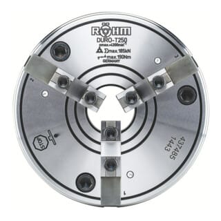 RÖHM DURO-T 500, KK 15, ISO702 2, Camlock, Grundbacken