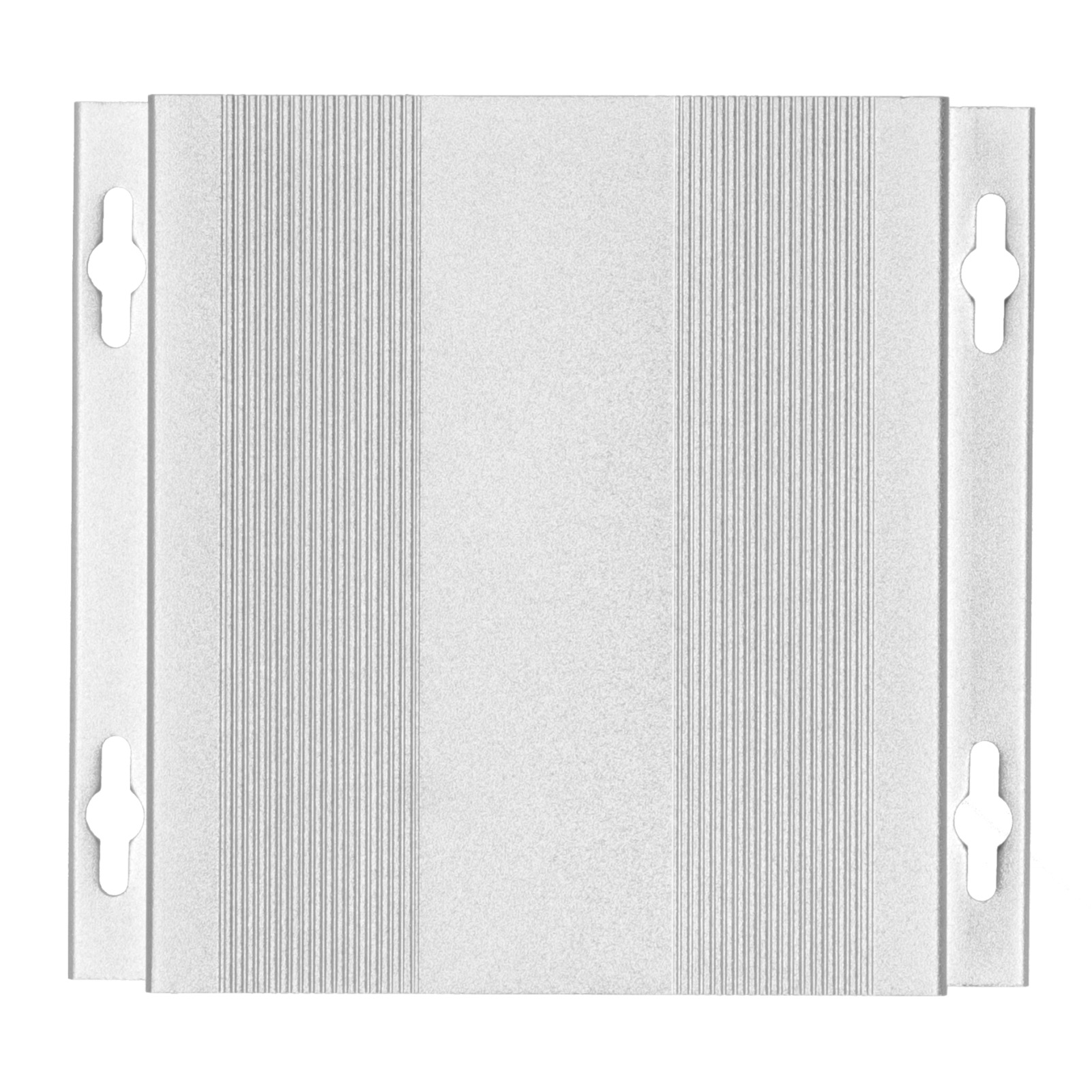 Boîtier En Alliage D'Aluminium Pour Circuit Imprimé Gps, Décodeur, Gris Sable, 27 X 131 X 120 Mm