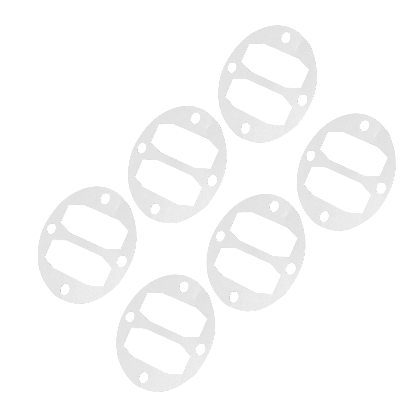 Lot De 10 Joints Pour Compresseur D'Air, Plaque Métallique En Aluminium 51, Accessoires Pour Pompe À Cylindre 3p/4p