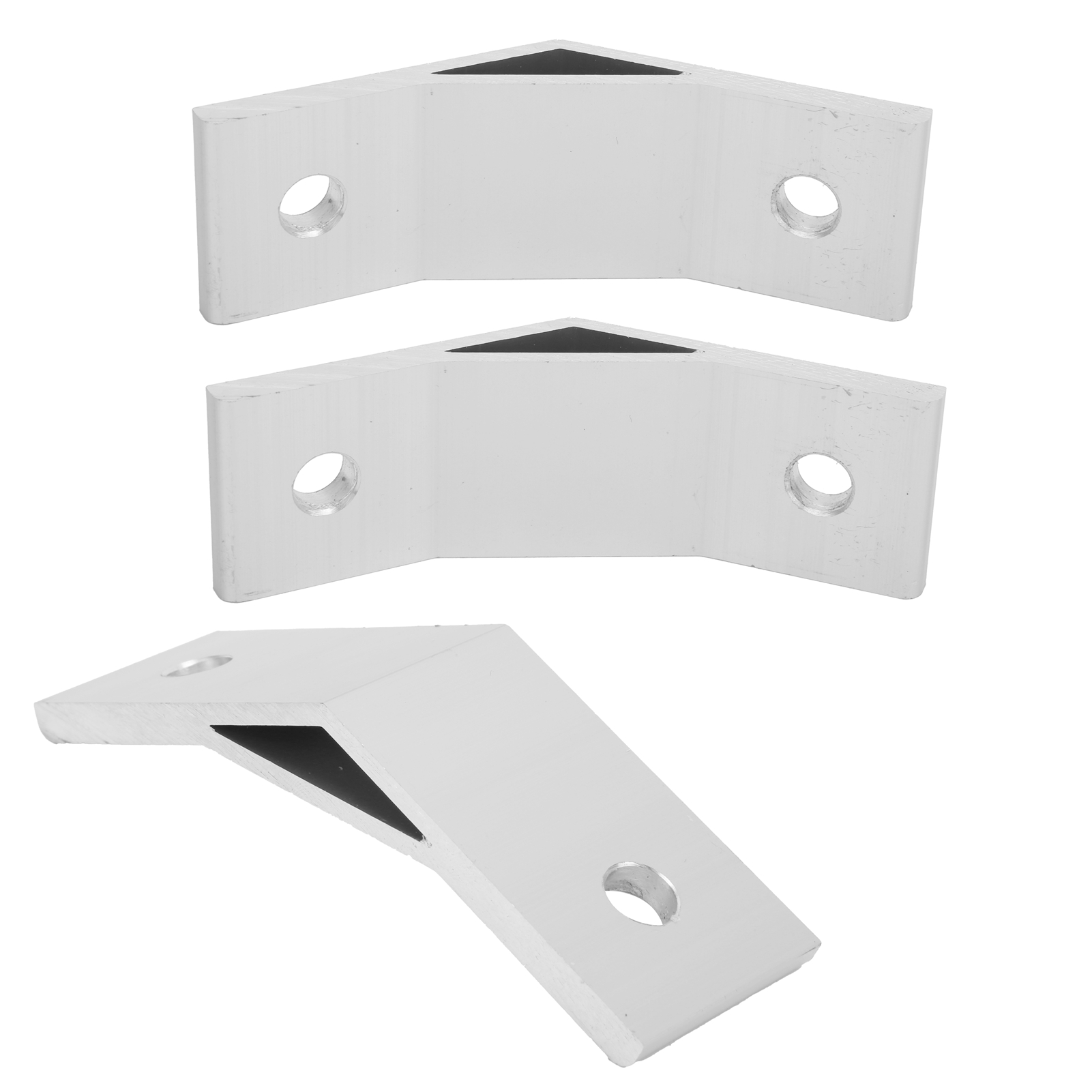 10 Équerres De Fixation À 135 Degrés En Alliage D'Aluminium, Connecteurs D'Angle, Référence 4040