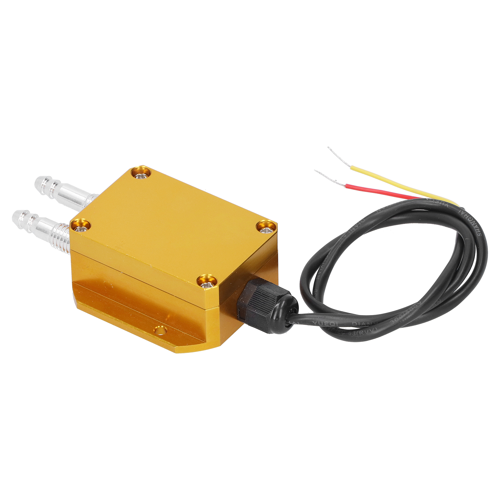 Transmetteur De Pression Du Vent Jaune, Capteur Différentiel De Micro-pressions, 24 V Cc, 4-20 Ma, 0-500 Pa