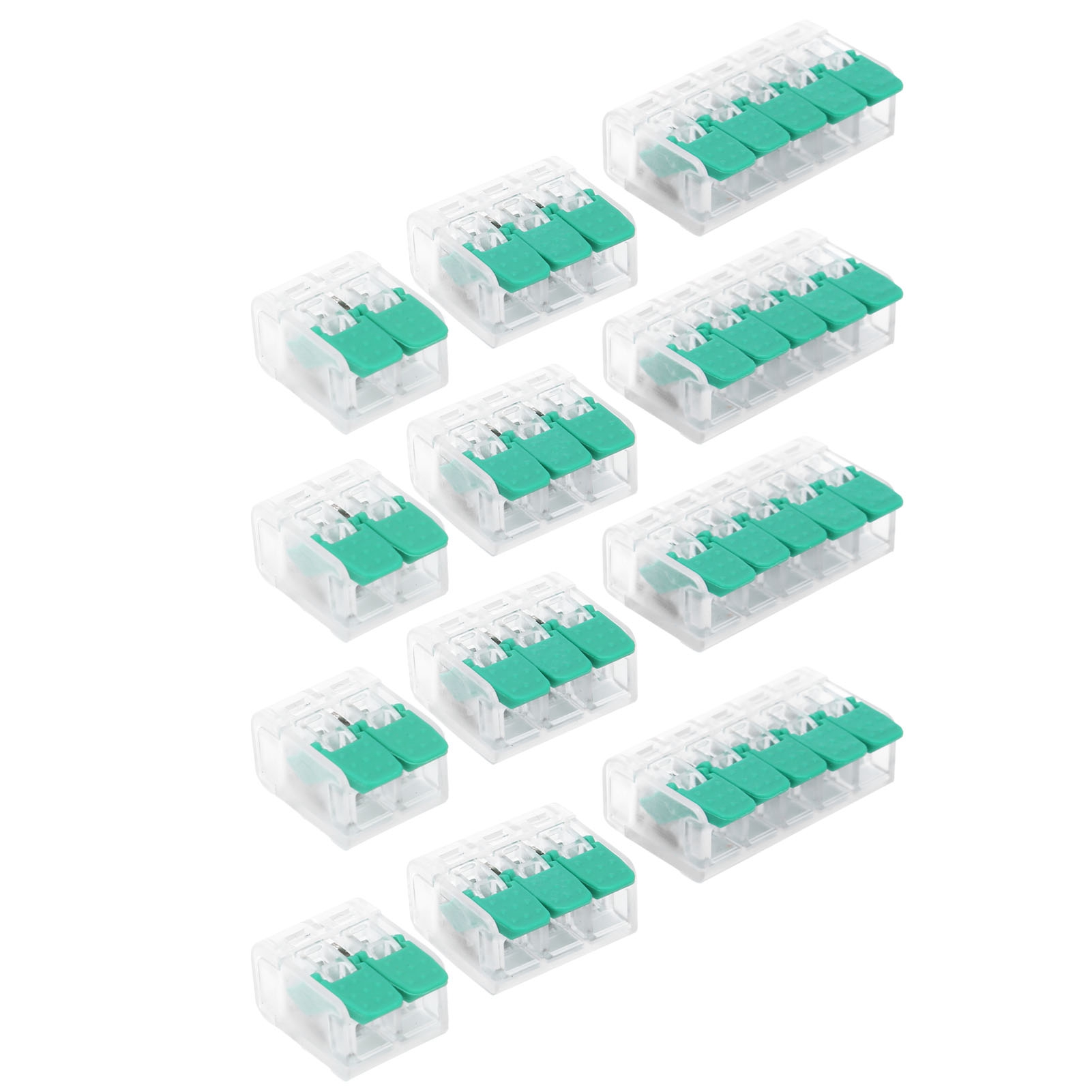 Kit De 60 Connecteurs De Câblage Pour Éclairage De Bâtiments, Bornes Rapides Sans Vis Pct-662/663/665