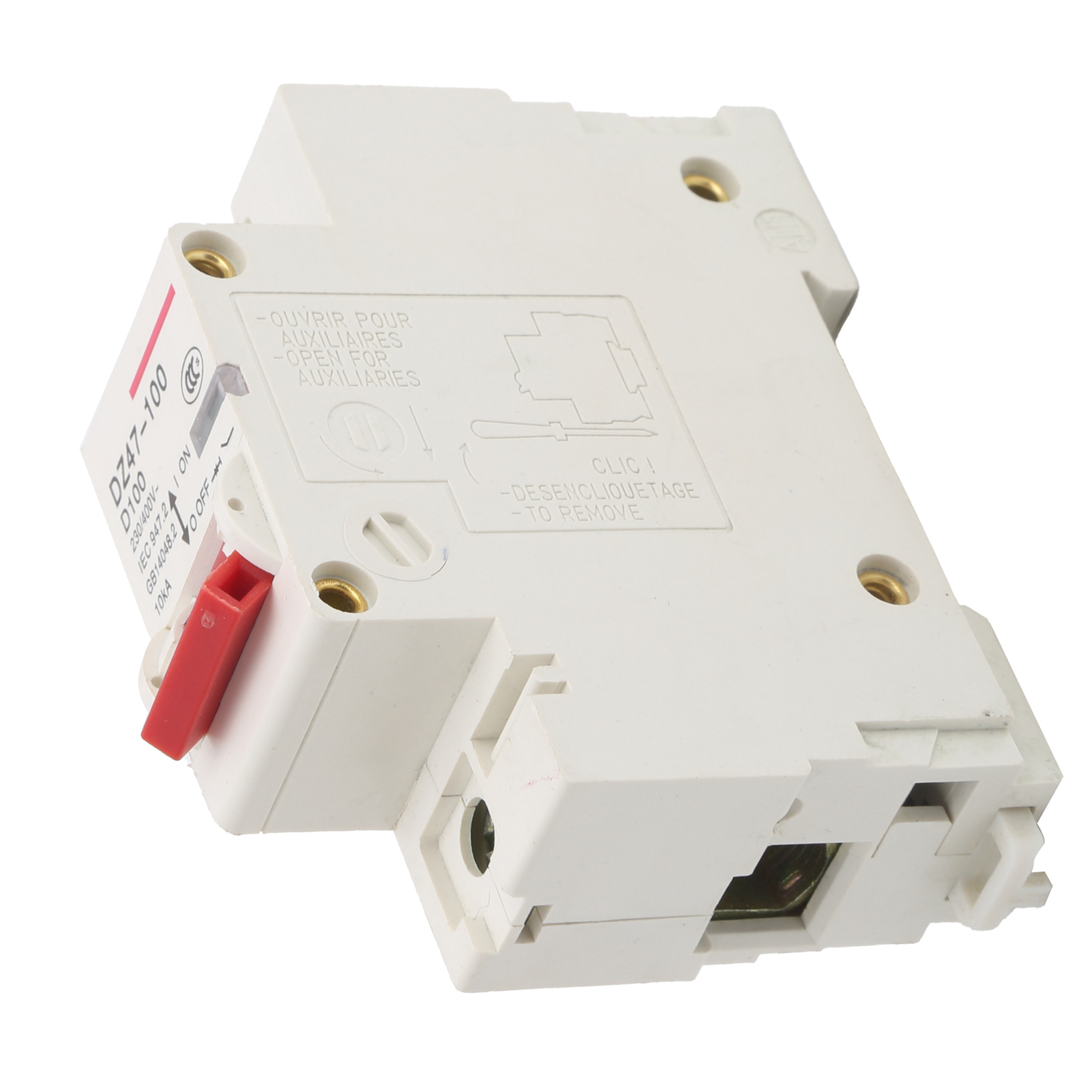 Disjoncteur Miniature Dz47-100 1p D80100a, Interrupteur À Air Domestique De Type D