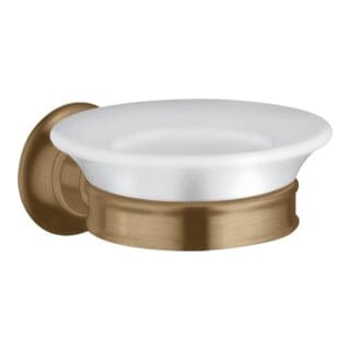 hansgrohe Seifenschale Axor Montreux Ein. Ker., Ha Me, Wandmont., brush. bron
