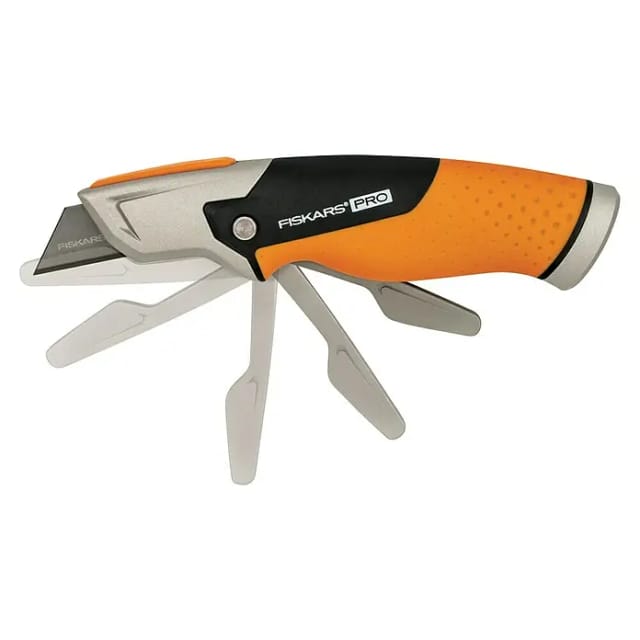 Fiskars Universalmesser feststehender Klinge CarbonMax