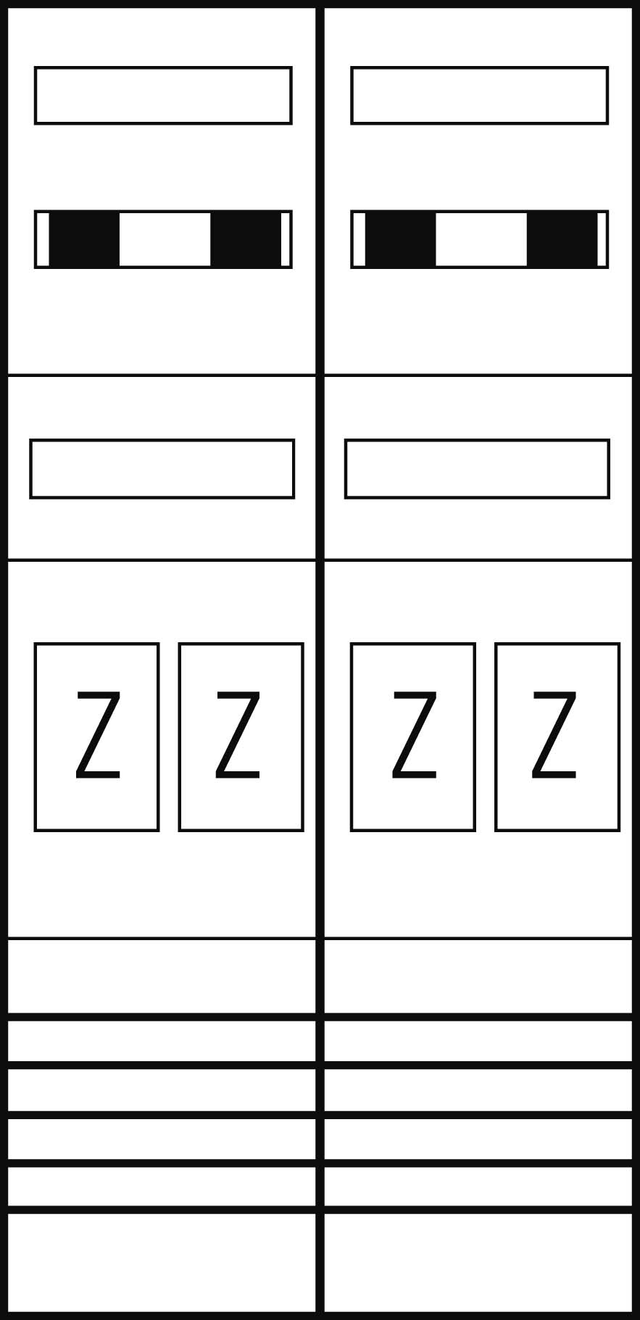 ABN Zählerplatz eHZ 4Z EZ27340