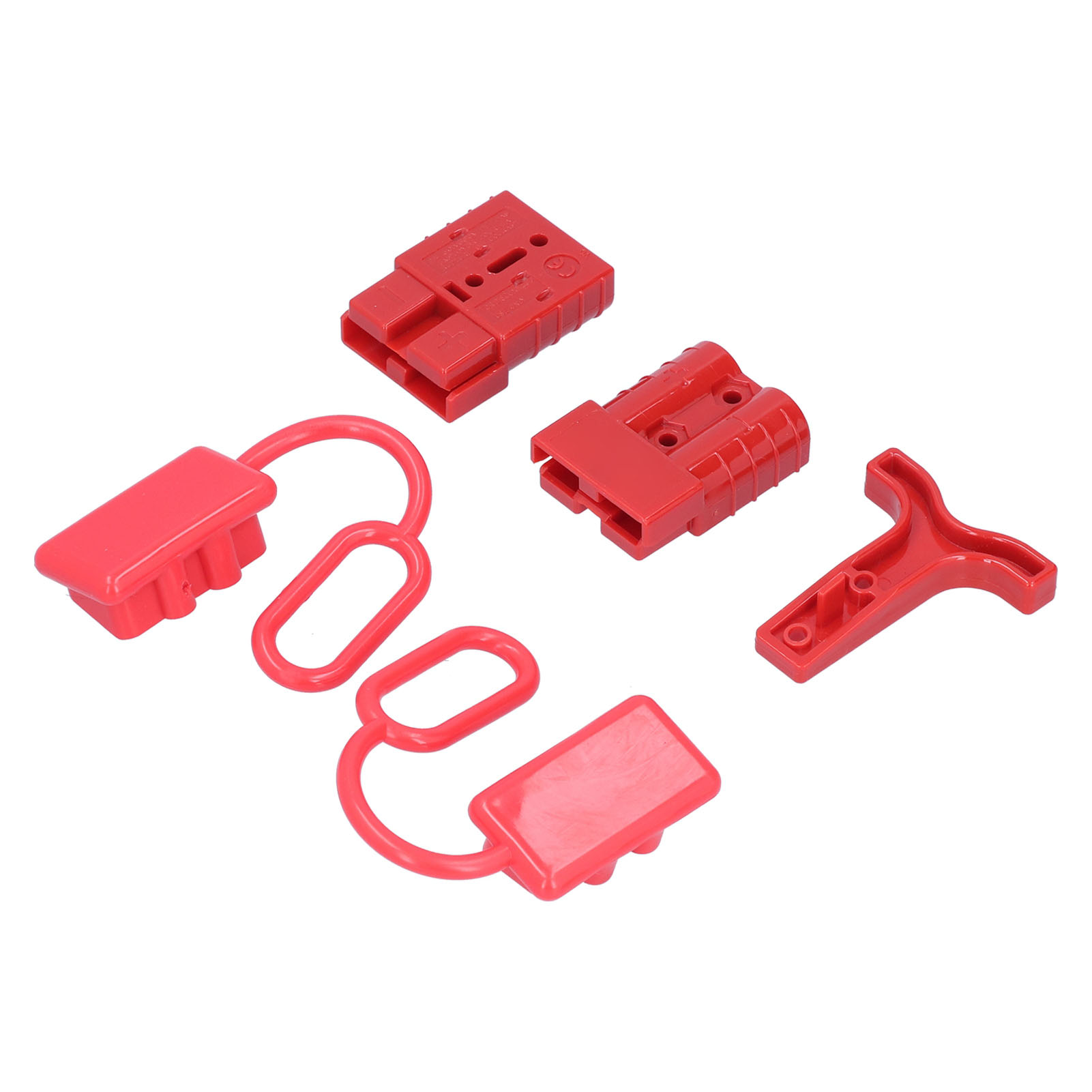 Connecteur Rapide De Batterie Pour Treuil De Récupération Avec Poignée 50 A 12-36 V Cc Rouge