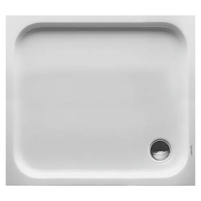Duravit Rechteck-Duschwanne D-Code 100x90x8,5cm, Antislip, weiß