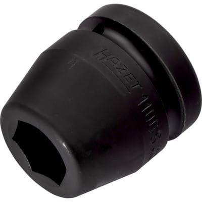 HAZET Kraft-Steckschlüssel-Einsatz (6-Kant) 1100S-24 s: 24 mm Vierkant hohl 25 mm (1")