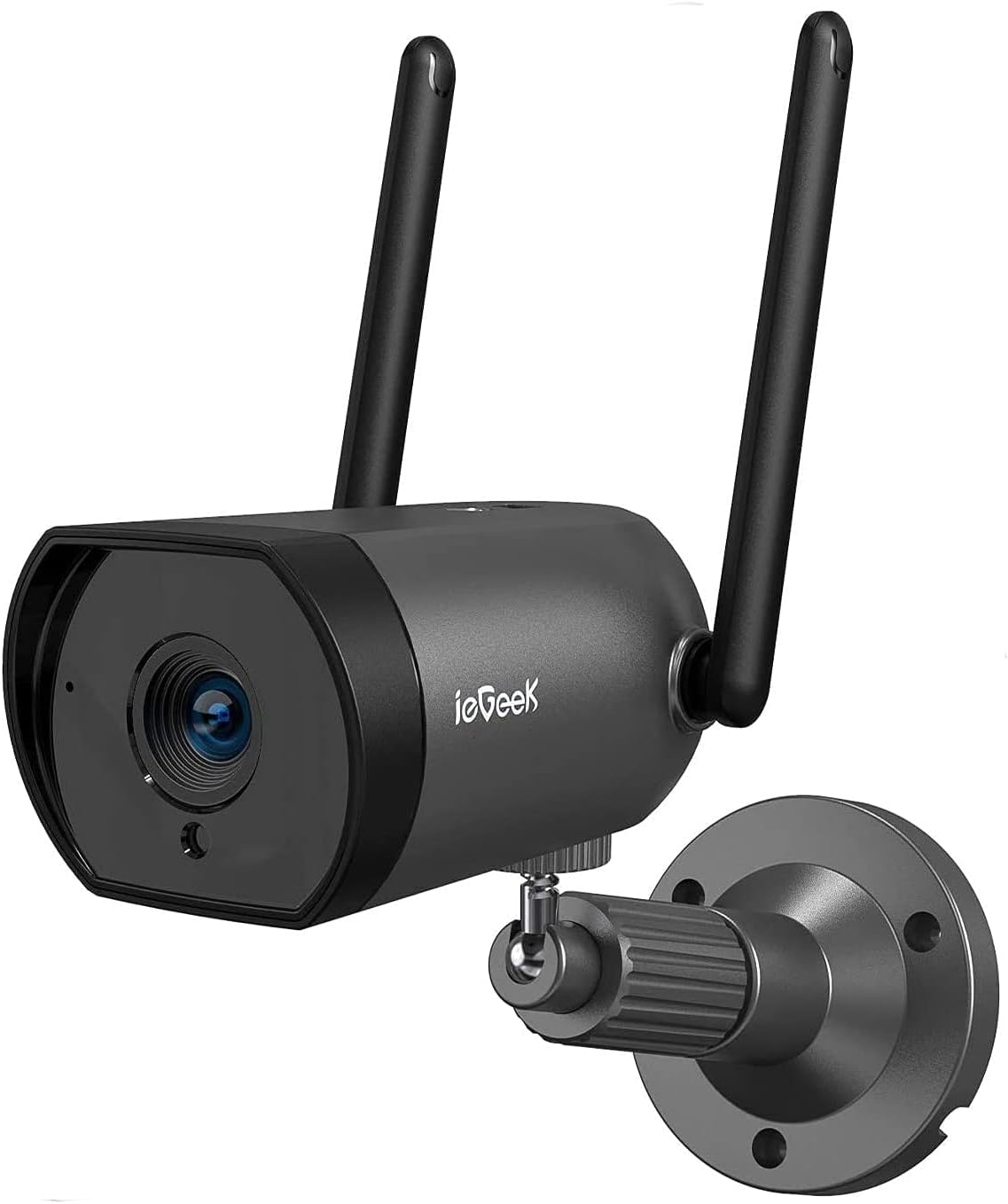 Iegeek Outdoor-überwachungskamera Mit Zwei Wlan-antennen, 1080p-auflösung, 4 Dbi Wlan-ip-kamera Für Den Außenbereich, Bewegungserkennung, Zwei-wege-audio, Fernzugriff Per Smartphone/pc/tablet