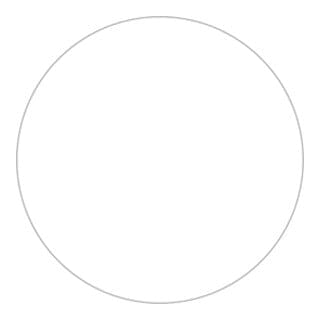 Eichner Stellplatzmarker Ronde PVC Weiß
