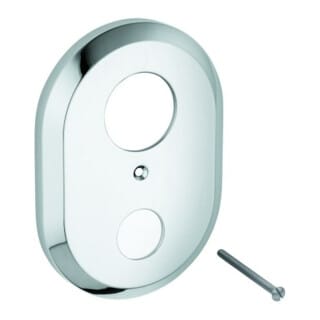 Grohe Wandrosette 440016 für Eichelberg UP-Wannenbatterie chrom