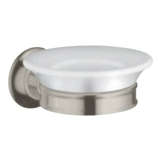 hansgrohe Seifenschale Axor Montreux Ein. Ker., Ha Me, Wd, Edelstahl-Optik