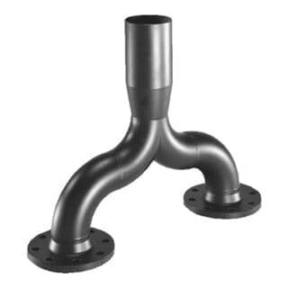 Grundfos Hosenrohr DN 100/d 110 mm, Stahl, für Hebeanlagen