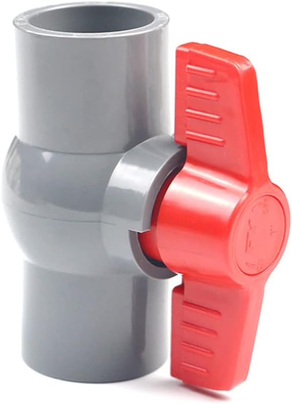 Pvc-kugelhahn, U-pvc-kunststoffkugelhahn, Gerade Anschlüsse Zur Durchflussregelung Und Absperrung (φ20 Mm)