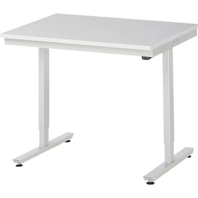 RAU Arbeitstisch adlatus 150 elektrisch höhenverstellbar EGB-Arbeitsplatte mit Melaminharzbeschichtung (volumenleitfaehig) 2000 mm x 1000 mm