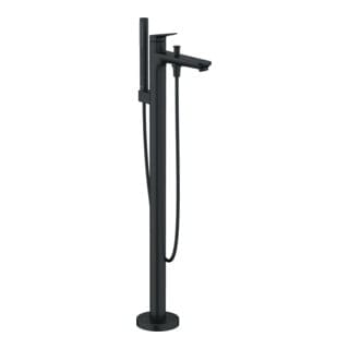 Duravit Fertigmontageset Wave UP-Wannen-Einhebelmischer, bodensteh., schwarz matt