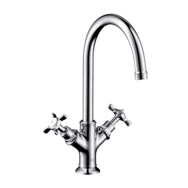 hansgrohe Zwei-Griff-Waschtischarmatur 210 Axor Montreux A 175mm, m KrG, unver Abl.garn, chr