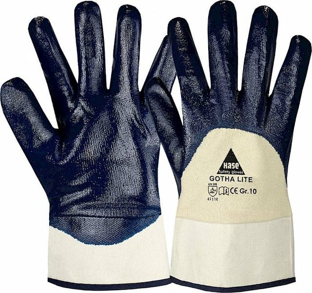 Hase Gotha Lite Nitrilhandschuh aus Baumwolle Größe 11
