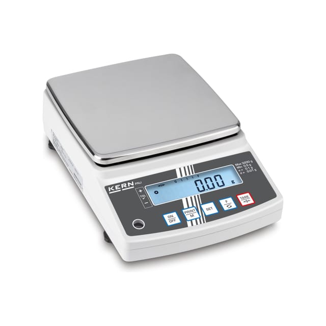 Kern Präzisionswaage PNS 3000-2+C kalibriert, Max = 3200 g, d = 0,01 g