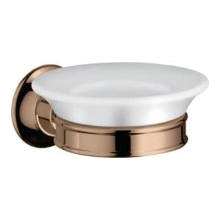 hansgrohe Seifenschale Axor Montreux Ein. Ker., Ha Me, Wandmont., pol. r gol