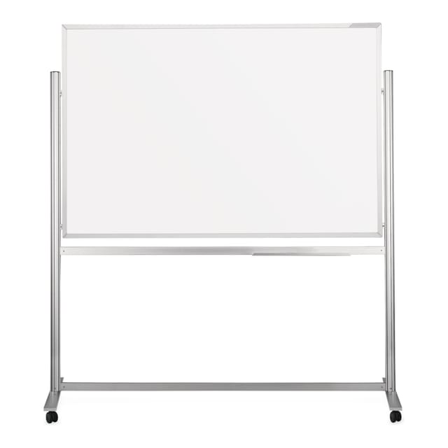 Magnetoplan ferroscript-Schreibtafel mobil, doppelseitig, 1500 x 1000 mm