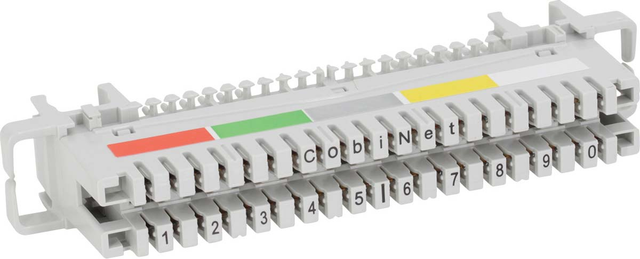 CobiNet LSA-Anschlussleiste 2/10 zu 10 DA 1030 025
