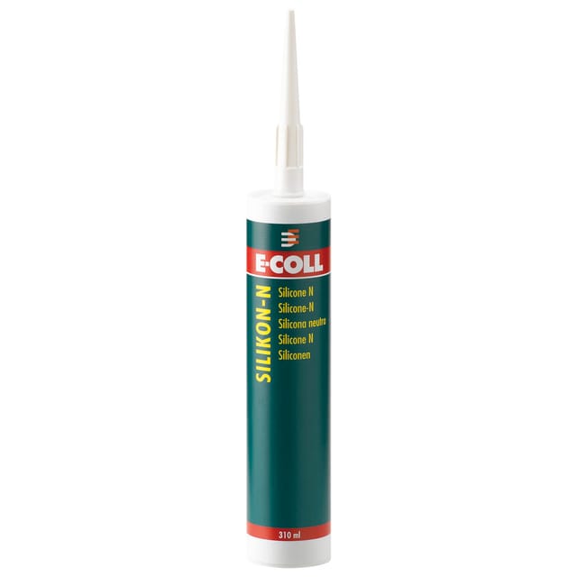 E-coll - Silikon-N Dichtmasse 310ml weiß
