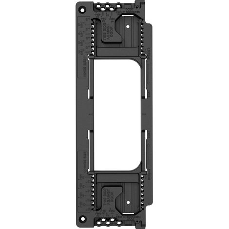 Bohrschablone Für Scharniere Mit Einem Durchmesser Von 2 1/2 Bis 6 Zoll Und Einer Türstärke Von 1 Bis 3/8 Zoll