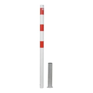 Schake Absperrpfosten Typ 460H/1, herausnehmbar, Ø 60mm, ohne Verschluß, + 1 Öse