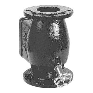 Grundfos Rückschlagklappe DN 100, PN 10, Grauguss