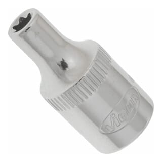 VIGOR T Steckschlüsseleinsatz, V2185N, 1/4 Zoll (6,3 mm) Vierkant, E Profil, SW E4