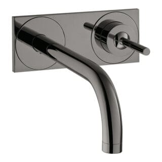hansgrohe Fertigmontageset Axor Uno UP-Waschtisch-Einhebelmischer, Pin-Griff, Pl, A 225mm, po b