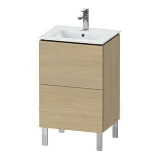 Duravit Waschtischunterschrank L-Cube 52x42,1x70,4cm, 2 Ausz., steh., med. Ei