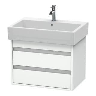 Duravit Waschtischunterschrank Ketho 65x44cm, we ma, 2 Schubk., wandhängend