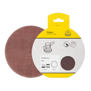 Klingspor AN 400 Gitterscheiben, Korn 180 125 mm, SB-verpackt im Reiter