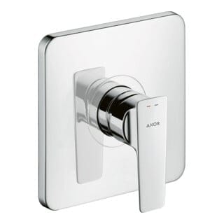 hansgrohe Fertigset Axor Citterio E UP-Brause-Einhebelmischer, 1 Verbr., Edelstahl-Optik