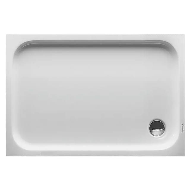 Duravit Rechteck-Duschwanne D-Code 120x80x8,5cm, Antislip, weiß