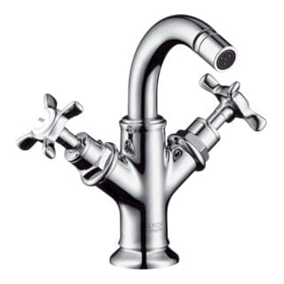 hansgrohe 2-G-Bidet-Armat Axor Montreux A 104mm, m Kreuz, ZugstAblGar, b ni.