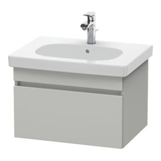 Duravit Waschtischunterschrank DuraStyle 60x45,3cm, betongr ma, 1 Ausz., wandhängend